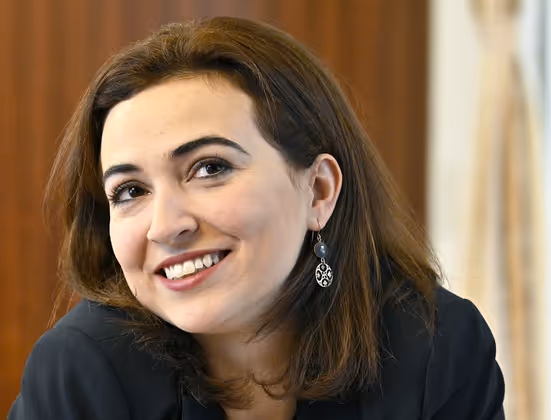 "Die Hasser sind nur ein kleiner Teil." – Die grüne Justizministerin Alma Zadic sieht die Dinge positiv.