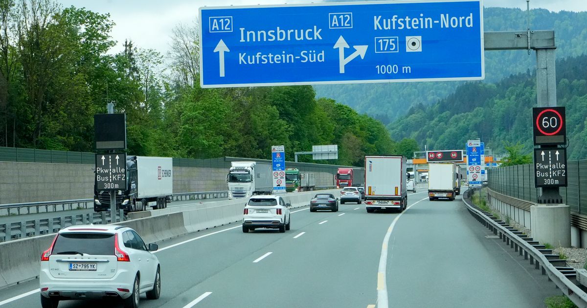 Noch wird Schwerverkehr in Tirol dosiert, „Slot“ braucht Tempo von ...