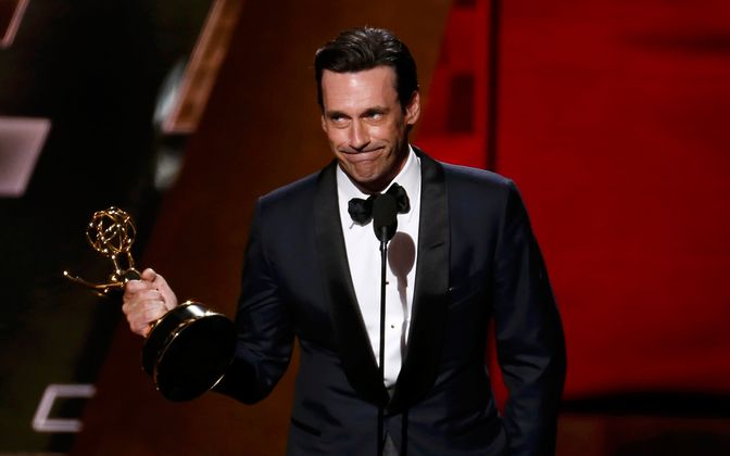 Jon Hamm, Hauptdarsteller der gefeierten Serie "Mad Men", bekam endlich seinen Emmy.