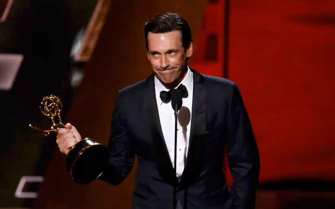 Jon Hamm, Hauptdarsteller der gefeierten Serie "Mad Men", bekam endlich seinen Emmy.