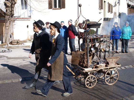 Wilde Fasnacht in Nassereith.