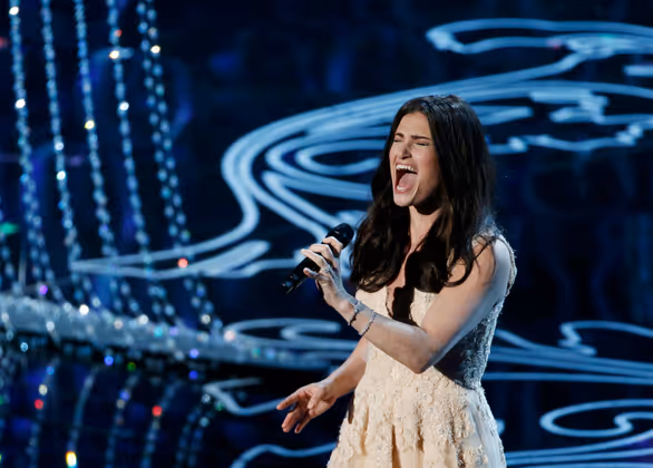 Idina Menzel verzauberte das Publikum mit "Let it Go".