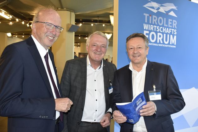 Erfolgsmanager: Helmuth Müller (IKB), Matthias Gursch­ler (Brau Union), Martin Klingler (Daka) (v.l.).