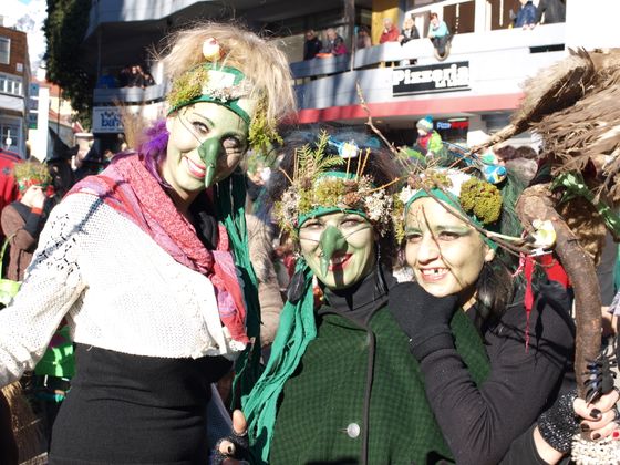 Weiberfasnacht in Imst.