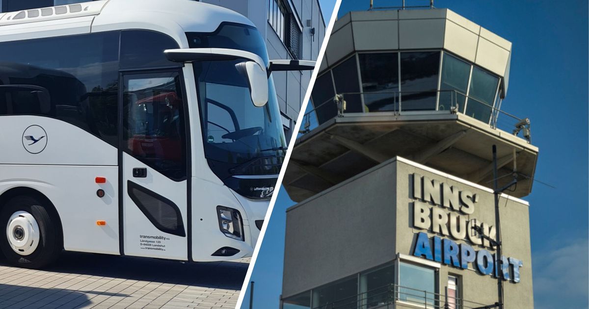 Neuer Express-Bus zwischen Flughäfen Innsbruck und München: So kommt ...