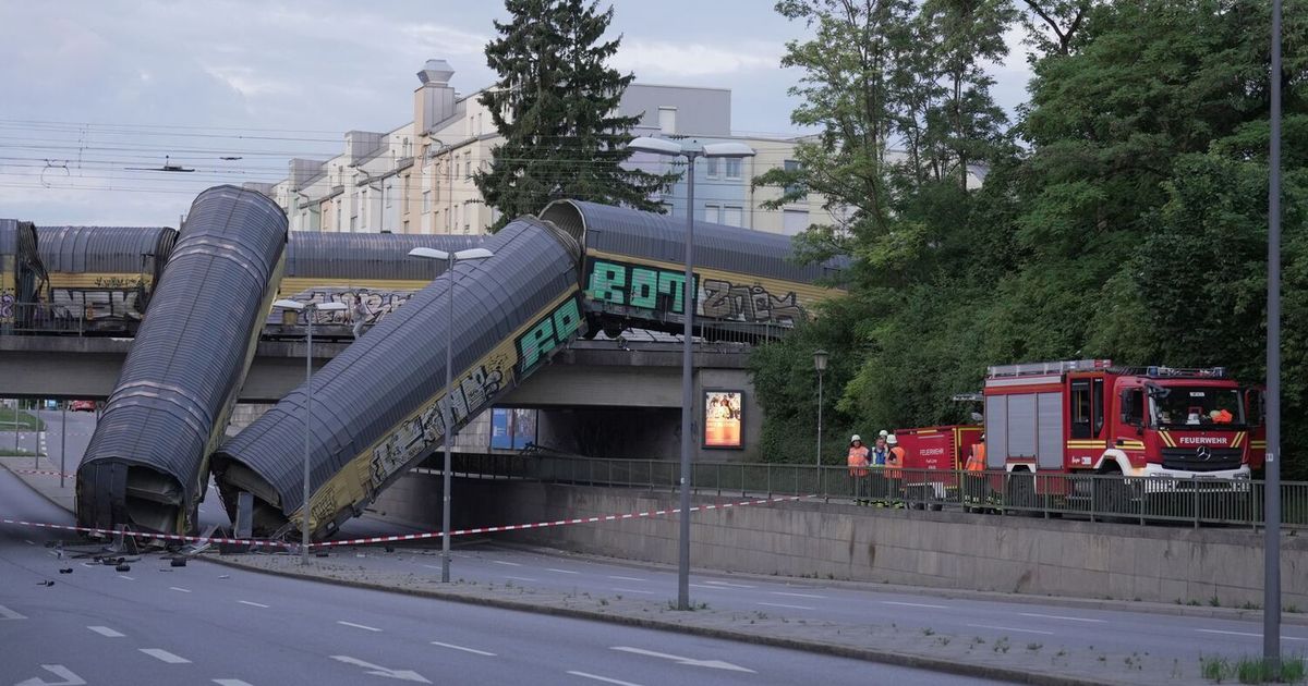 Gefahrenlage und Sperrung der Schleißheimer Straße