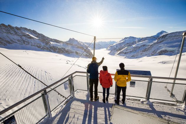 Jungfraujoch .Aufgenommen am 28.12.2019, 04.01_05.01.2020 auf dem Jungfraujoch ©David Birri