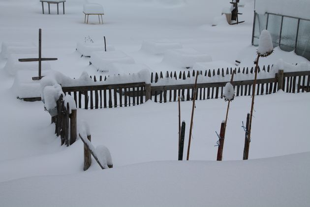 Im Tannheimer Tal hat es kräftig geschneit.