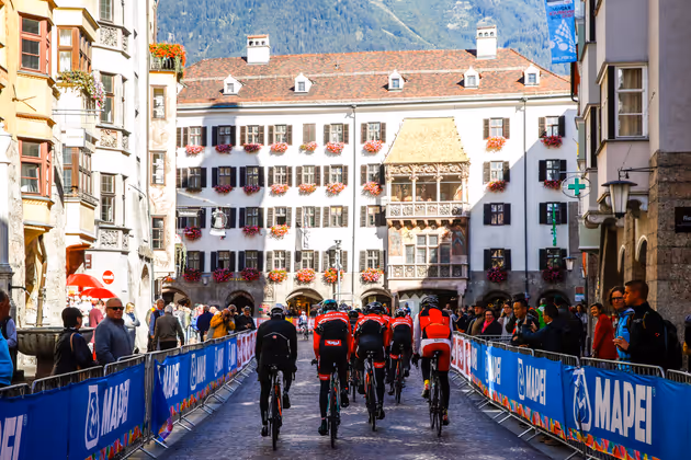 Am Vormittag trainierten die Herren von 9 bis 12 Uhr in Innsbruck.