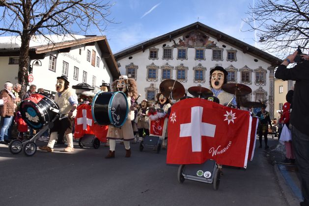 Unsinnigenumzug in Reutte