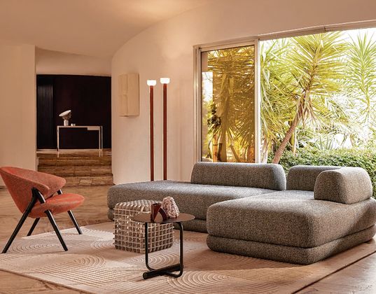 Erdtöne: Bumper von Zanotta.