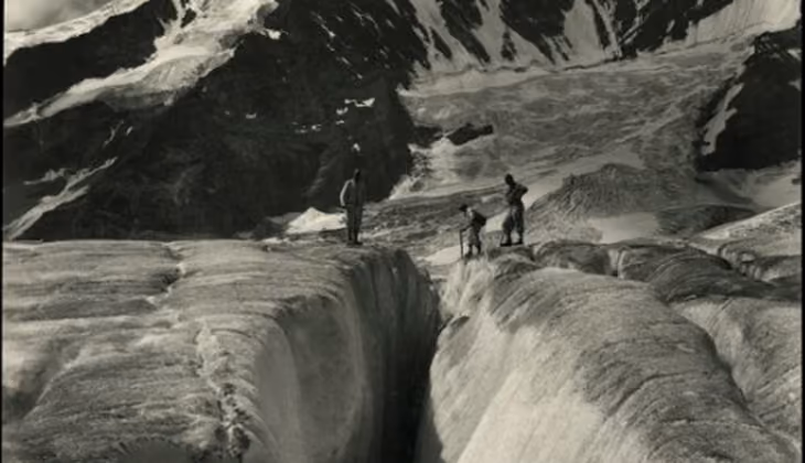 Die Pasterze am Großglockner (von 1939).