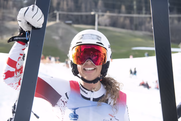 Bei den Damen konnte Nadine Thaler (AUT) den Sieg einfahren.