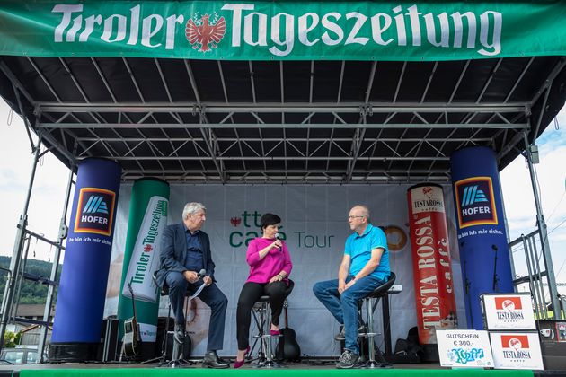 TT-Chefredakteur Mario Zenhäusern bat die beiden zum Gespräch.