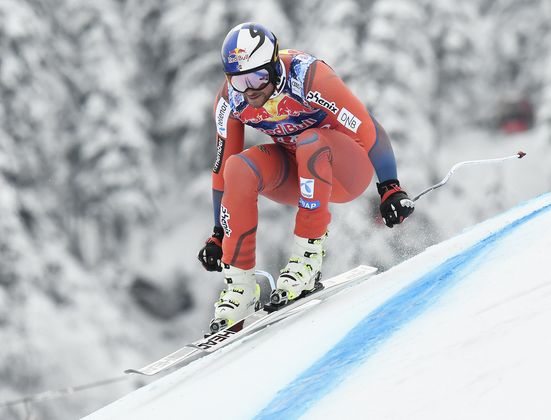 Norwegens Speed-König Aksel Lund Svindal muss weiter auf seinen ersten Abfahrtssieg in Kitzbühel warten.