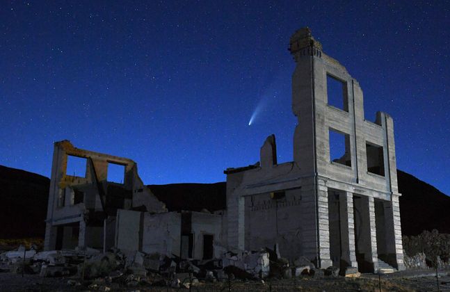 Rhyolite, Nevada.
