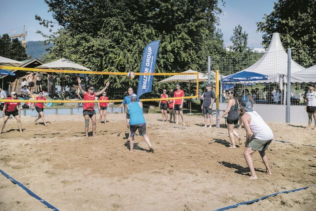 24 Teams spielten bei perfektem Sommerwetter um den Turniersieg.