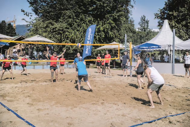 24 Teams spielten bei perfektem Sommerwetter um den Turniersieg.