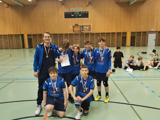 Meisterlich wie die Großen: die U14-Burschen von Hypo Tirol.