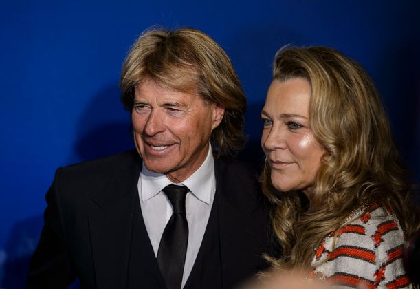 Hansi Hinterseer mit Frau Romana