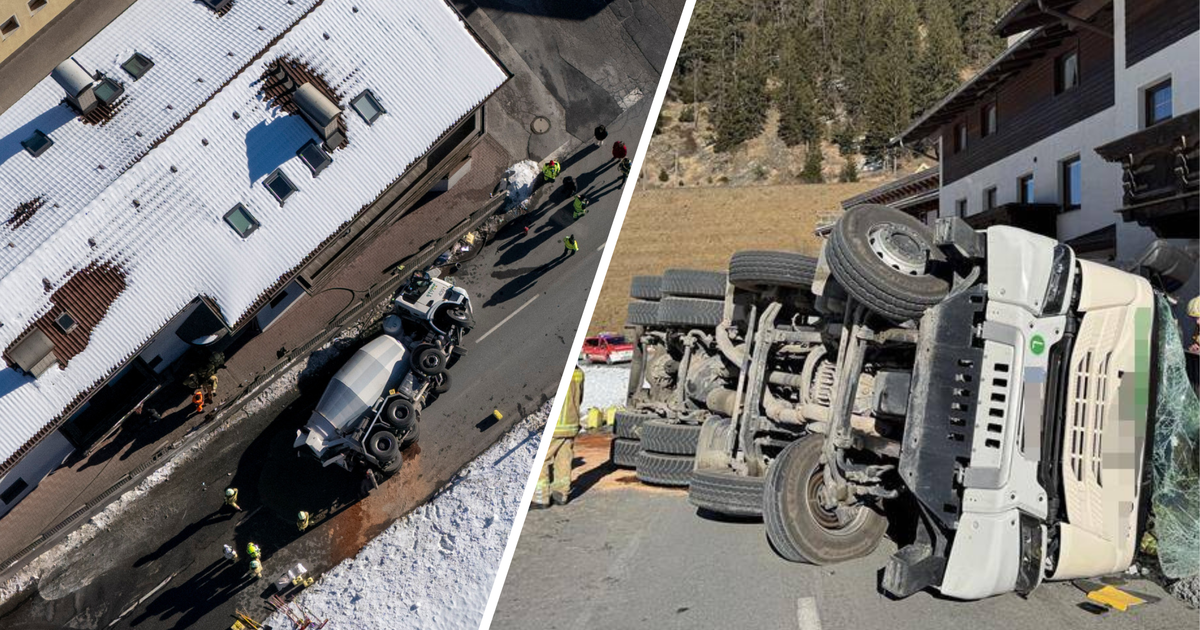 Betonmischer-auf-der-Brennerstra-e-umgekippt-44-j-hriger-Lenker-verletzt