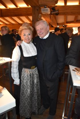 Rosi Schipflinger mit Martin Unterrainer (Hotel Lärchenhof).
