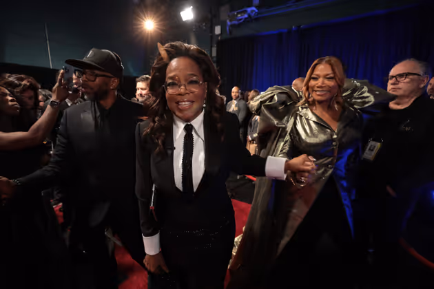 Oprah Winfrey und Queen Latifah.