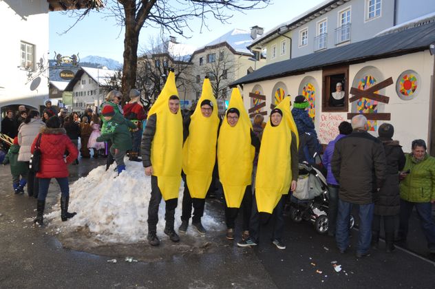 Unsinniger Donnerstag in Reutte.