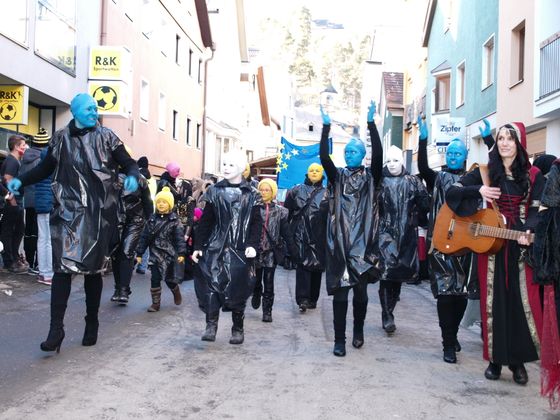 Weiberfasnacht in Imst.