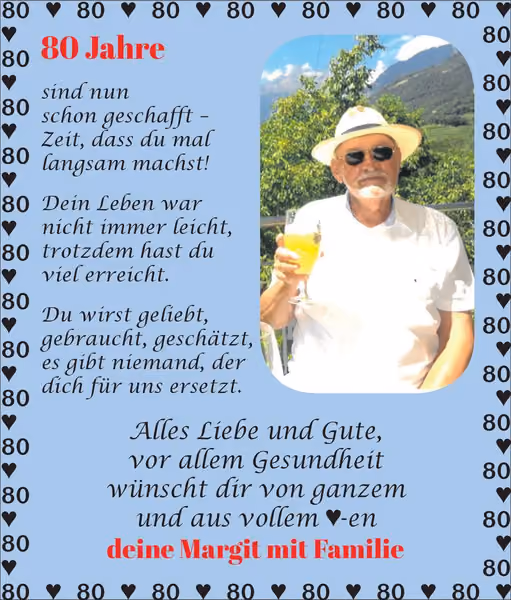 gratulation