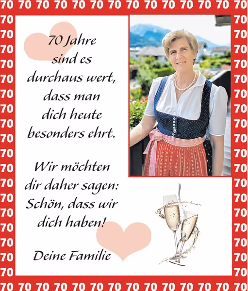 gratulation