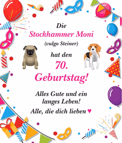 gratulation