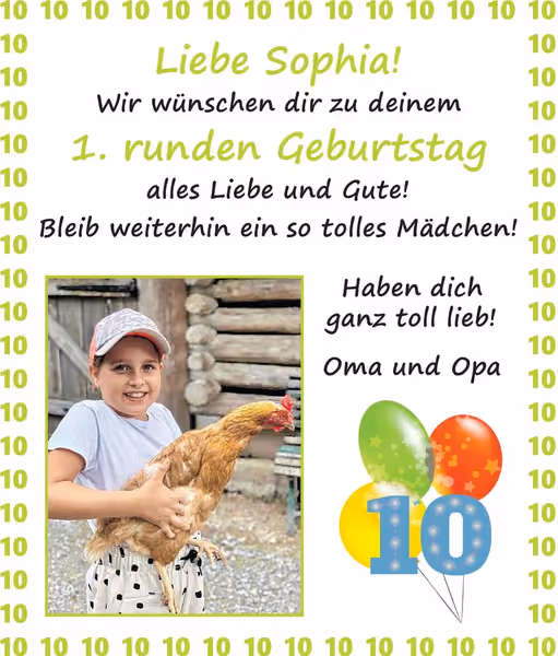 gratulation