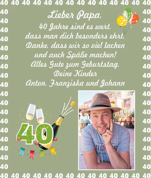 gratulation