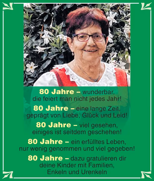 gratulation