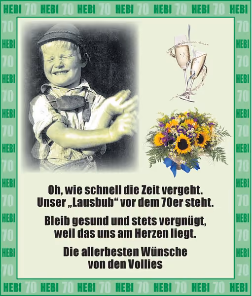 gratulation