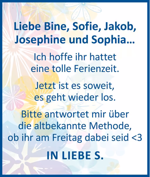 gratulation