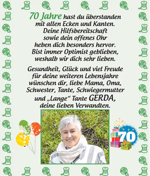 gratulation