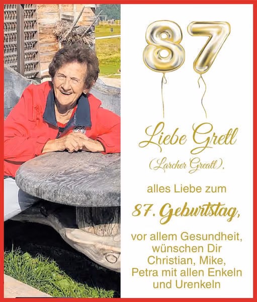 gratulation
