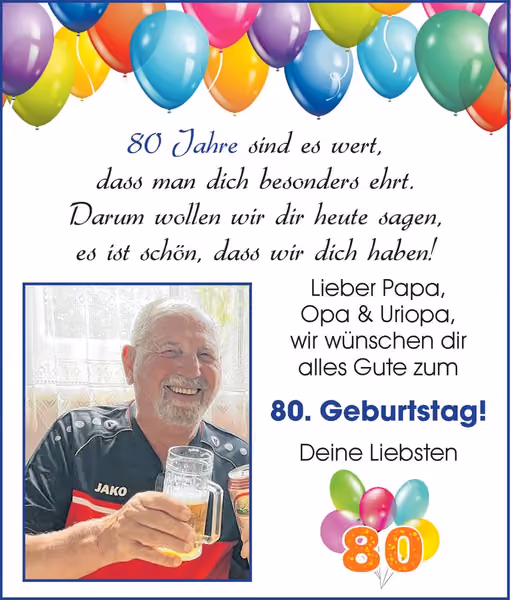 gratulation