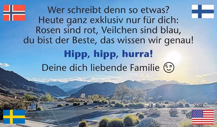 gratulation