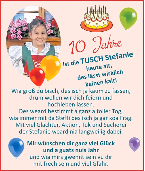gratulation