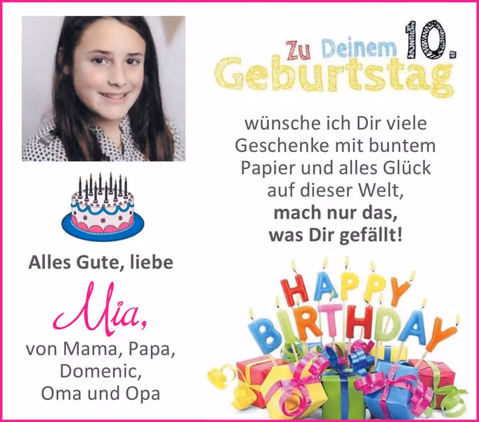 gratulation