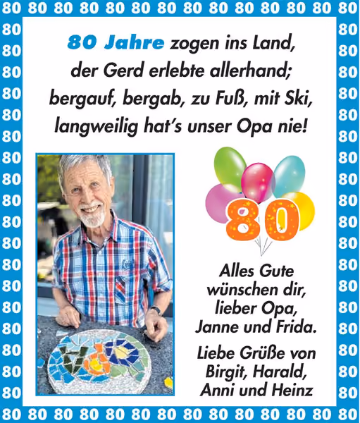gratulation