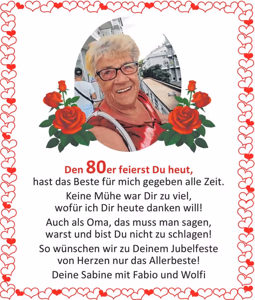 gratulation