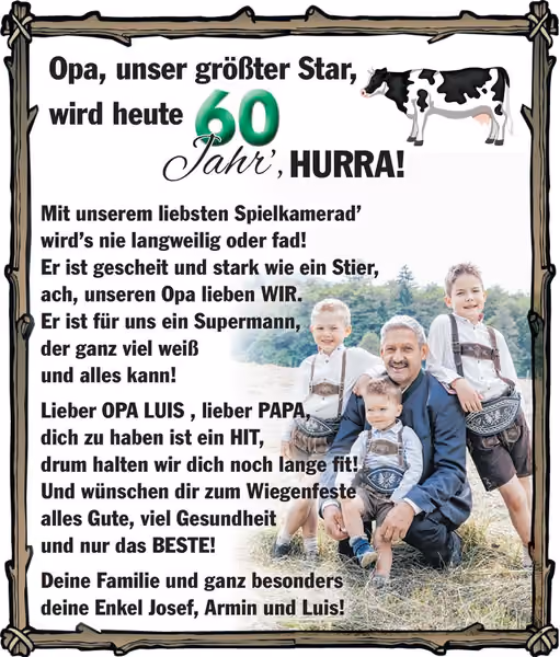gratulation