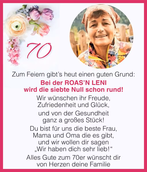 gratulation