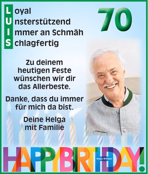 gratulation