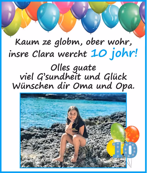 gratulation