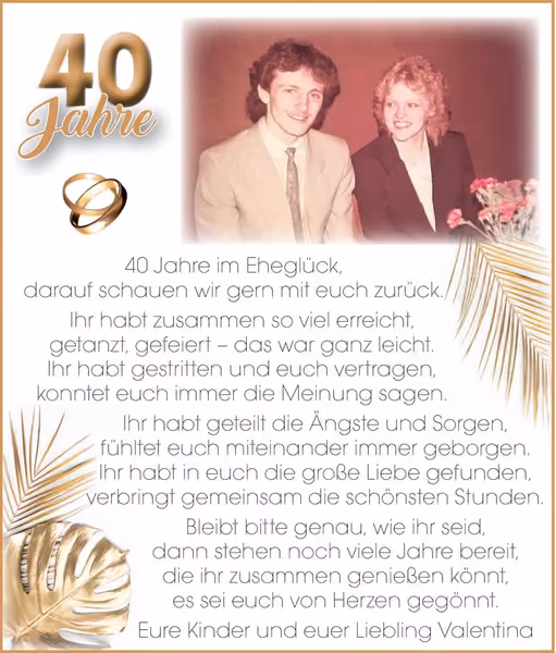 gratulation